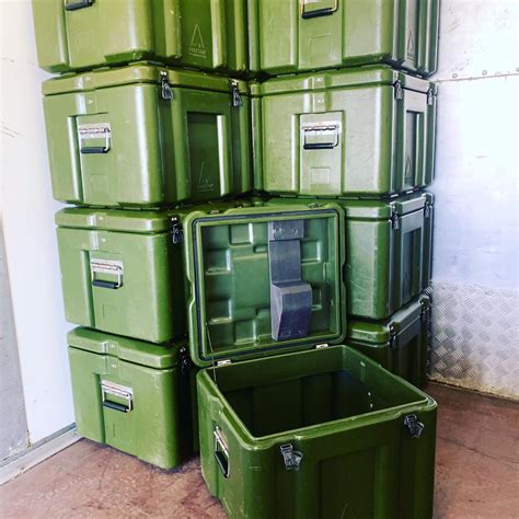 metal army surplus boxes|military surplus containers with wheels.